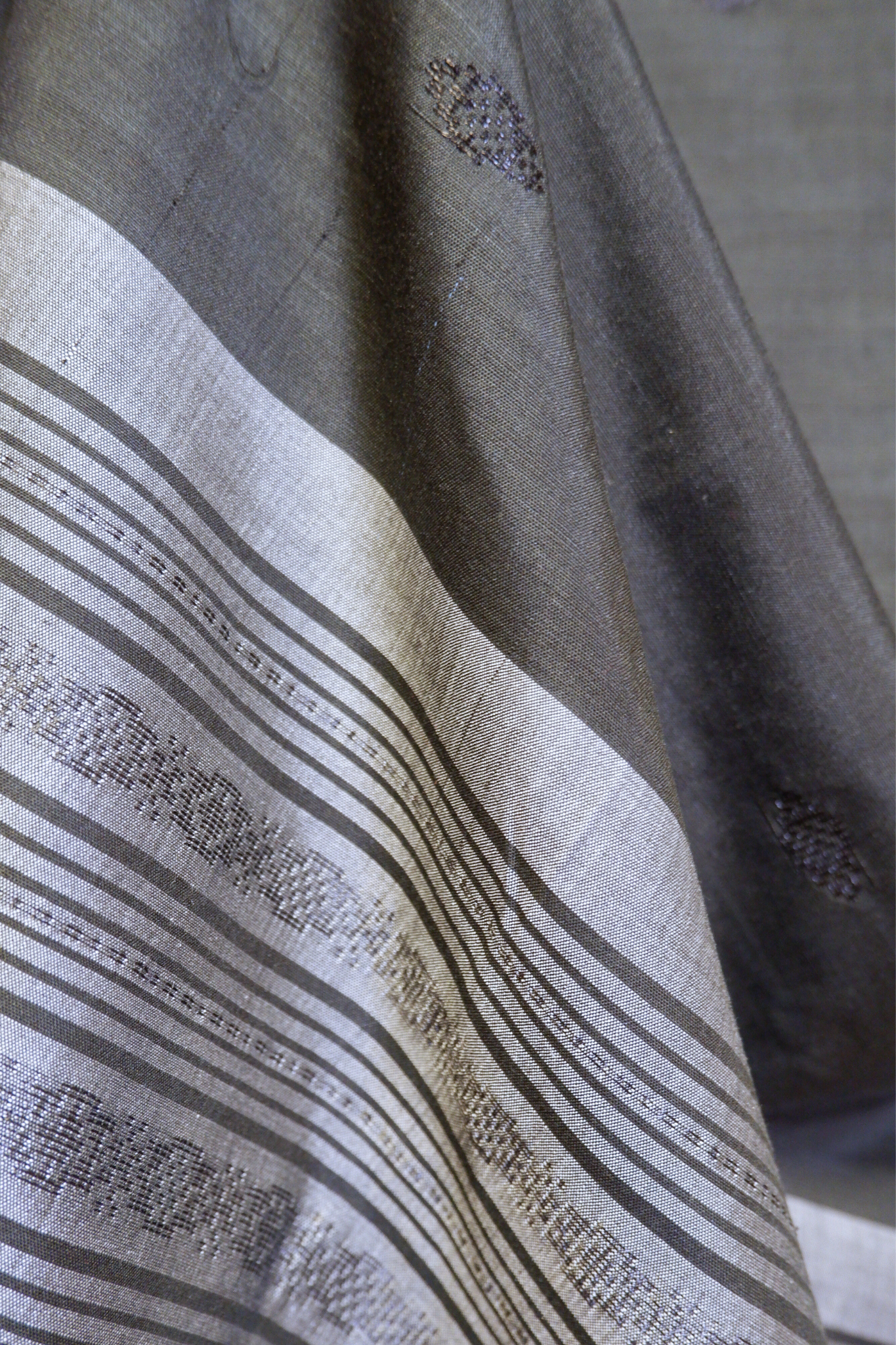 Shawl in Royal Pahang Weave