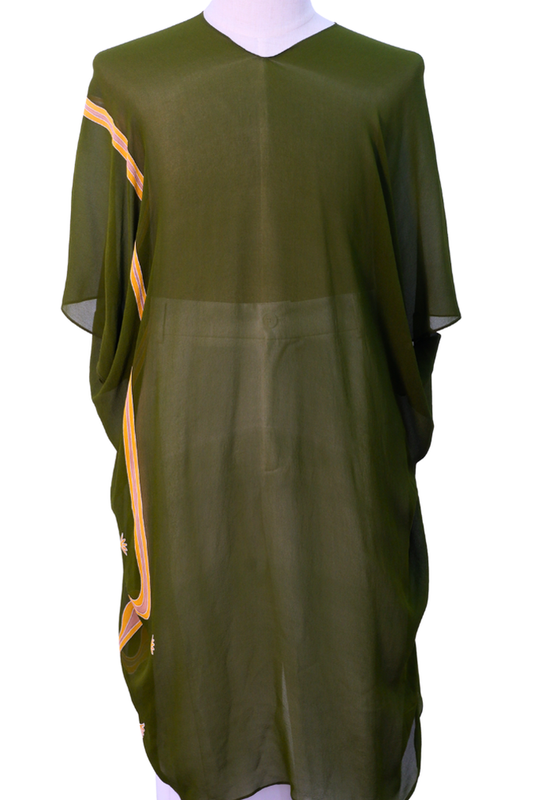 Jungle Green Caftan