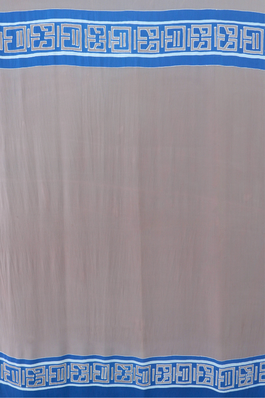 Malt Brown Batik Loose Fabric Length (4.2m)