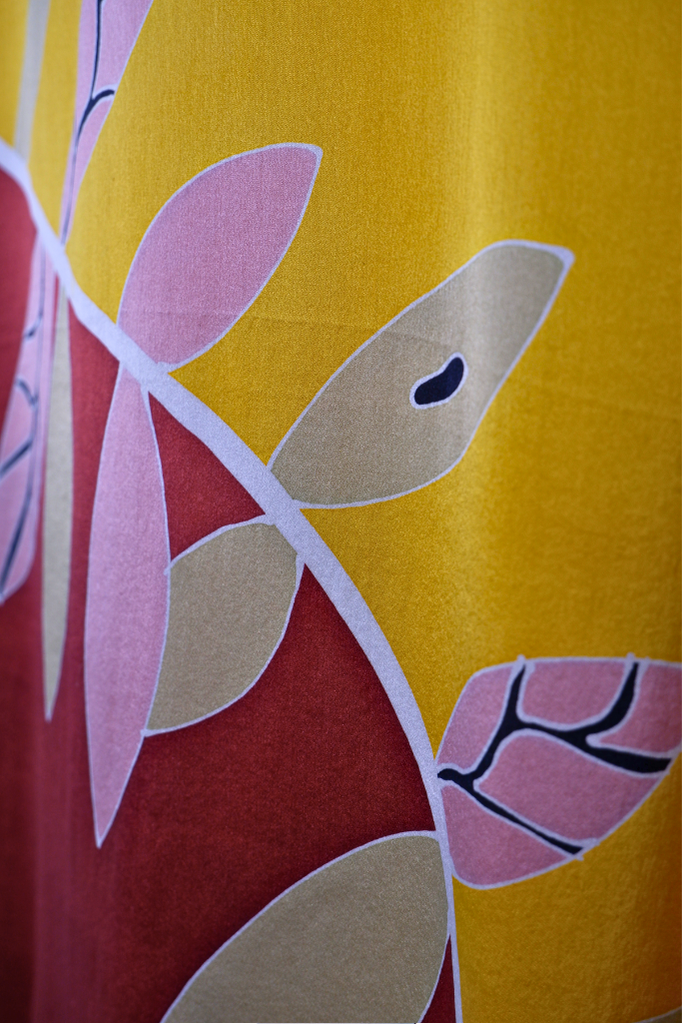 Yellow & Brown Batik Shirt