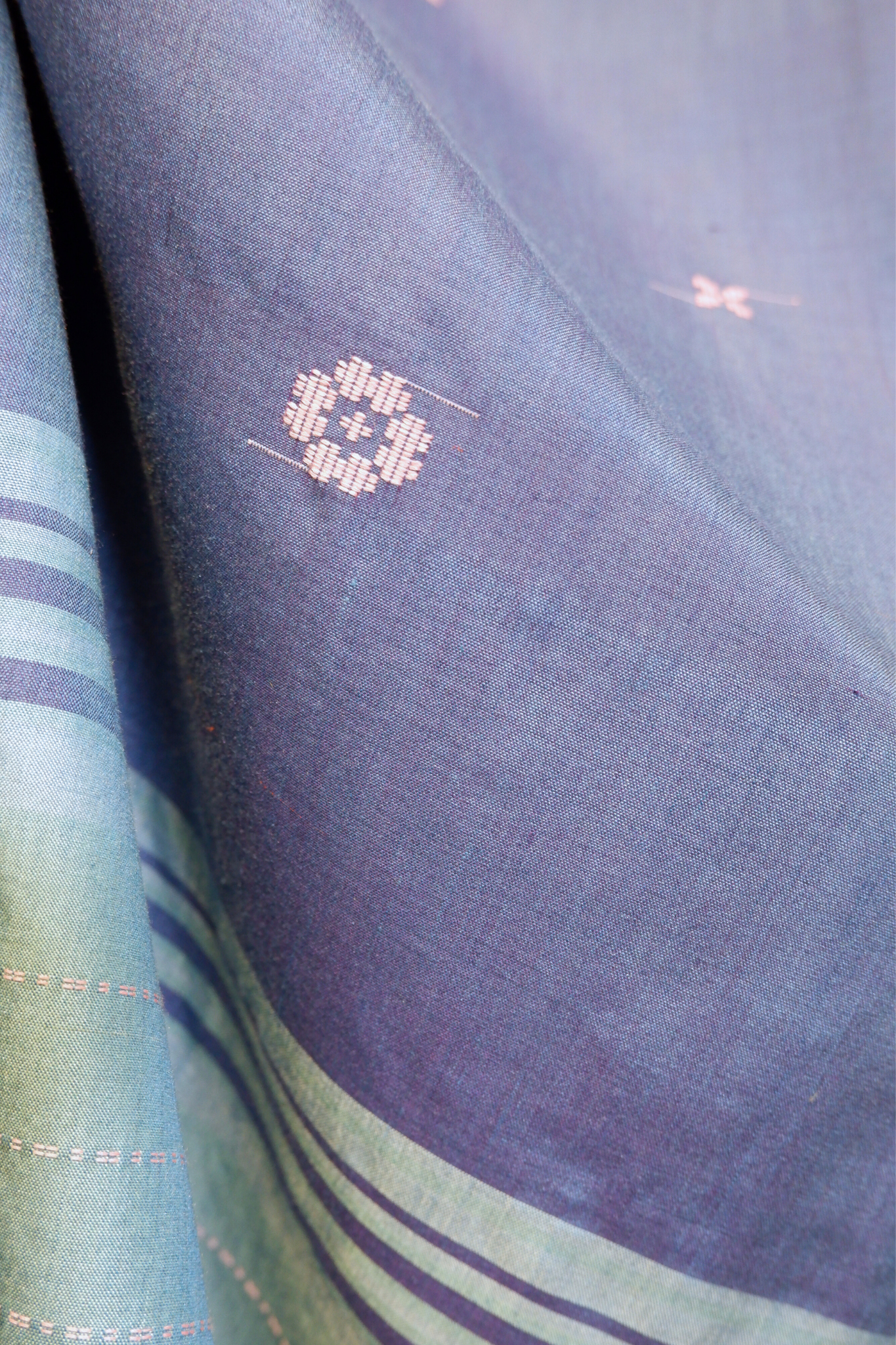 Shawl in Royal Pahang Weave