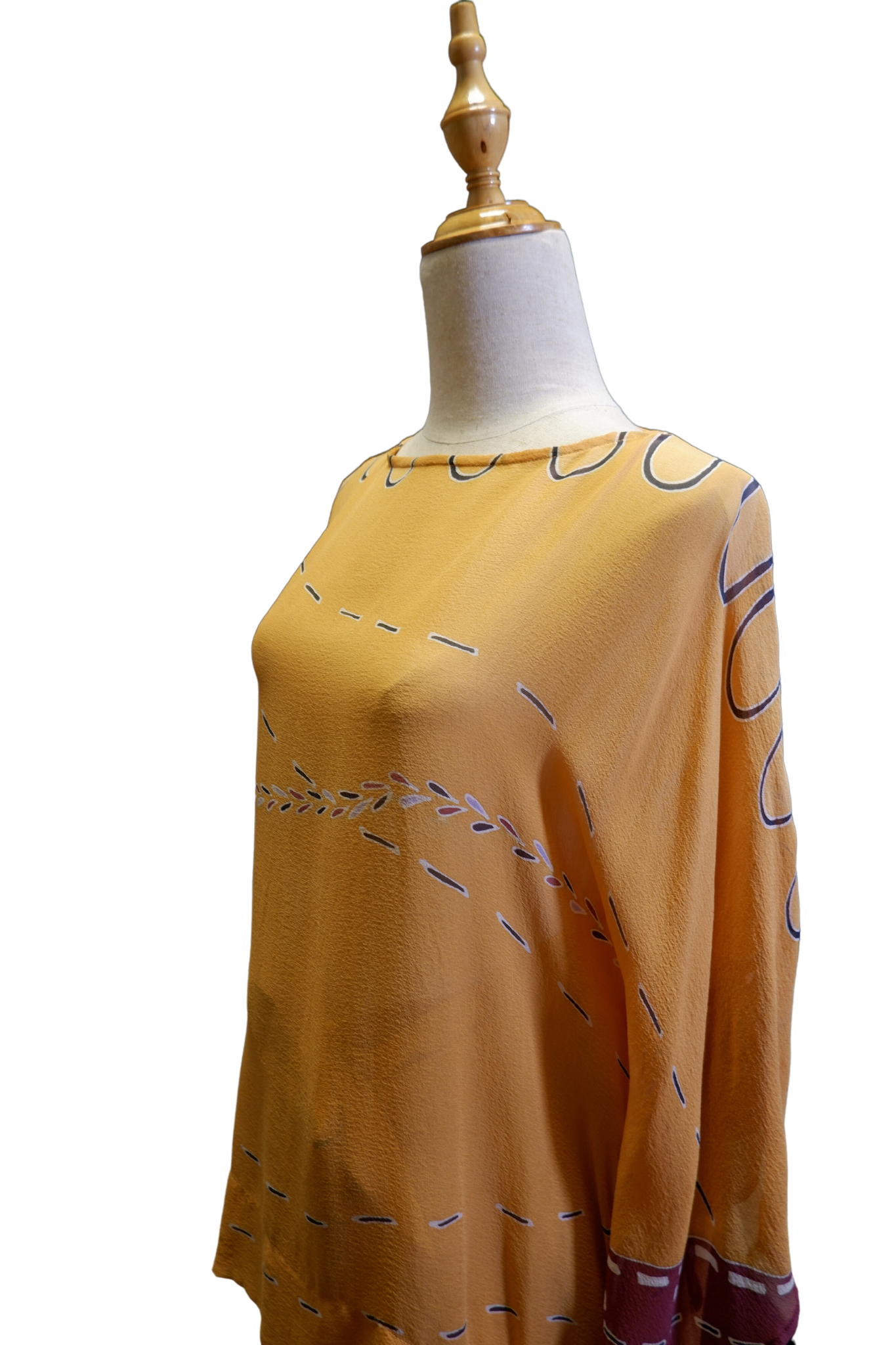 Pink Jambu - Kaftan Blouse & Pareo Ensemble