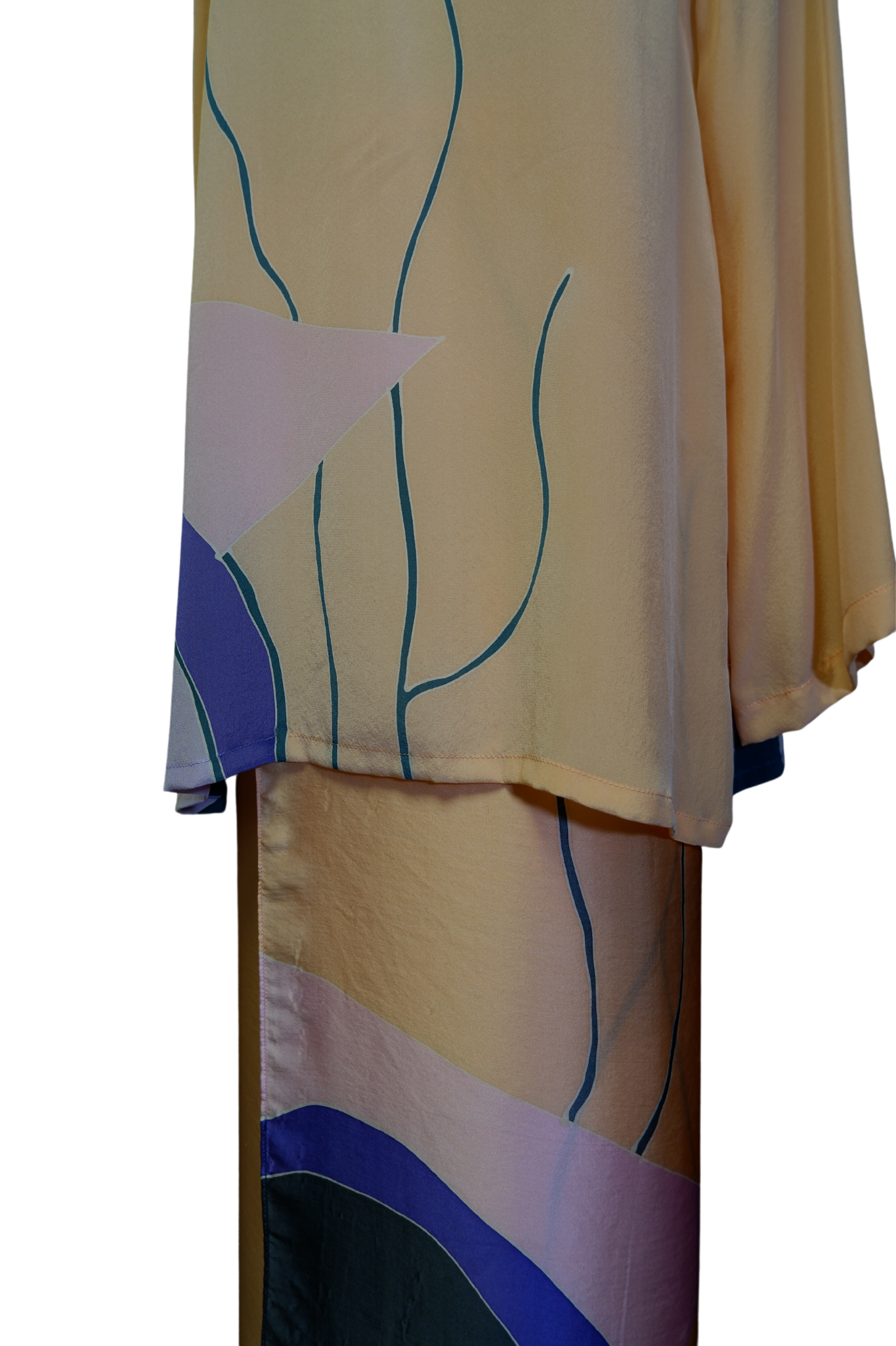Pink Jambu - Baju Kedah Blouse & Pareo Ensemble