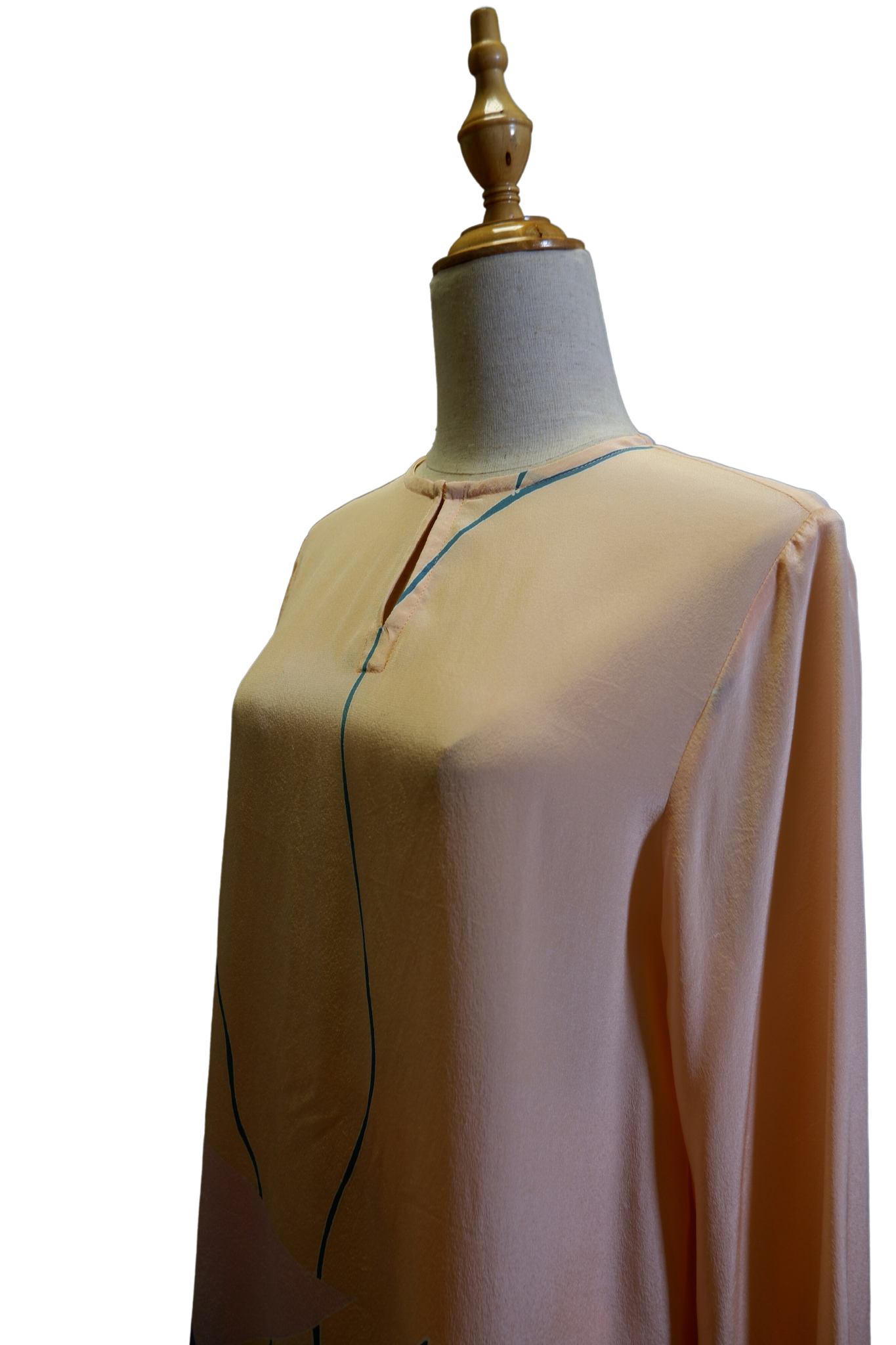 Pink Jambu - Baju Kedah Blouse & Pareo Ensemble