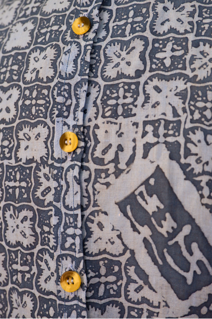 Block Print Batik Men’s Shirt
