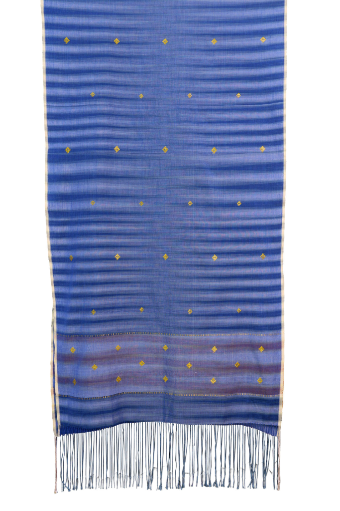Shawl in Royal Pahang Weave