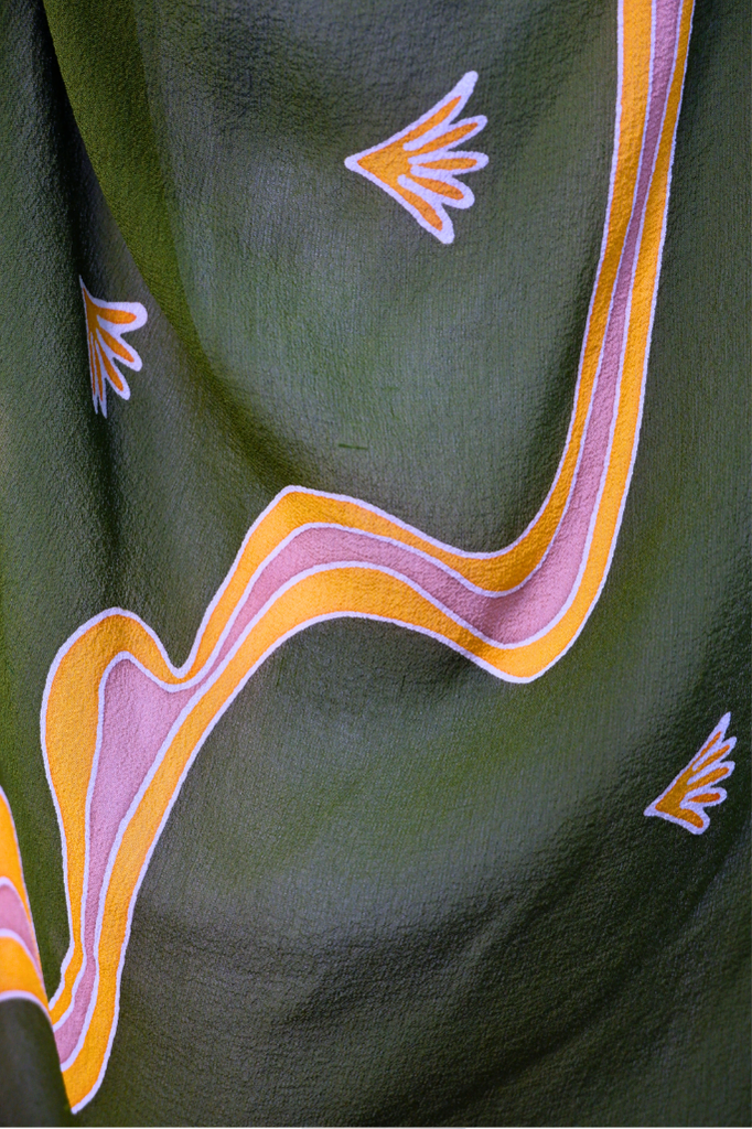 Jungle Green Caftan
